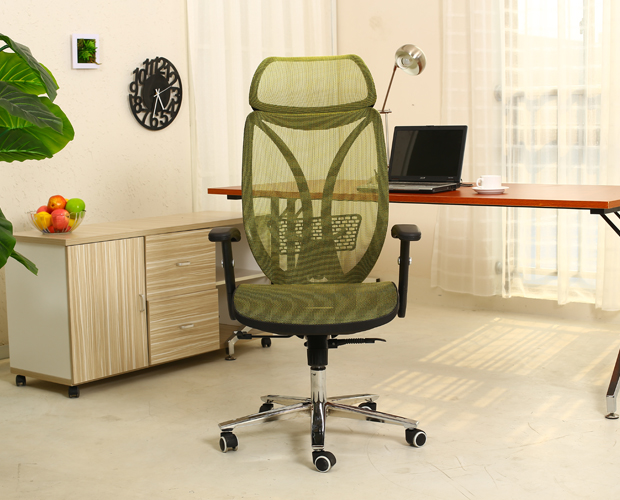 HC-1138 Black Plastic Mesh With High Back Office Chair