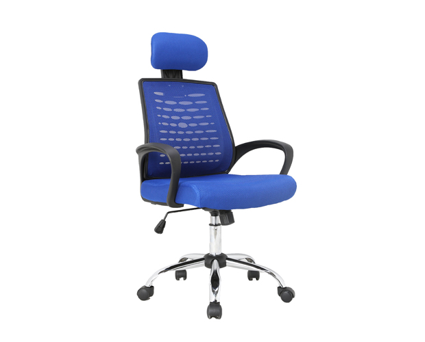 HC-1153 Black Frame Grey Mesh Office Chair
