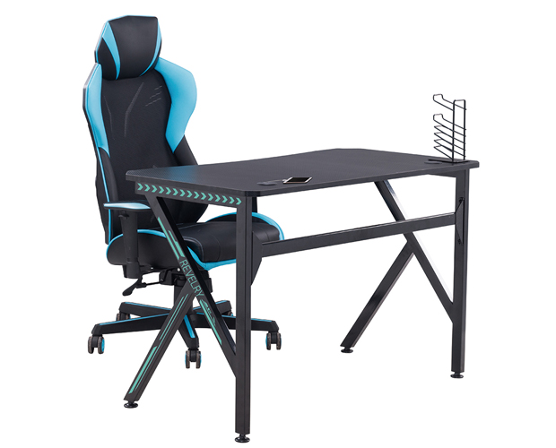 HC-GT-001 Black Matel Frame Gaming Table